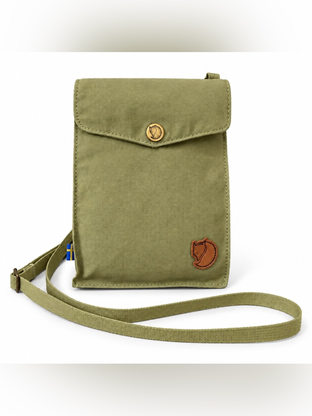 Fjällräven Pocket 24221 G-1000 Olive Green Crossbody Travel Bag